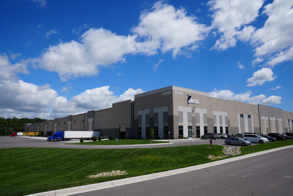 Outside view of Nautical Manufacturing and Fulfillment's Kansas City 3PL Warehouse